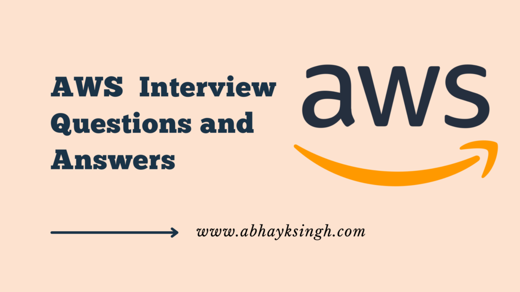 AWS interview questions and answers