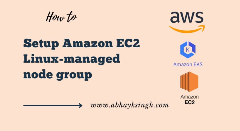 How to Setup Amazon EC2 Linux-managed node group