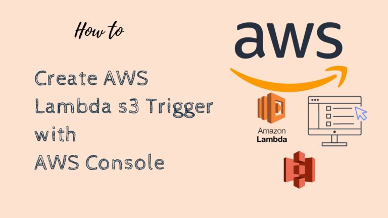 AWS Lambda S3 Trigger Configuration