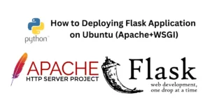 apache python flask